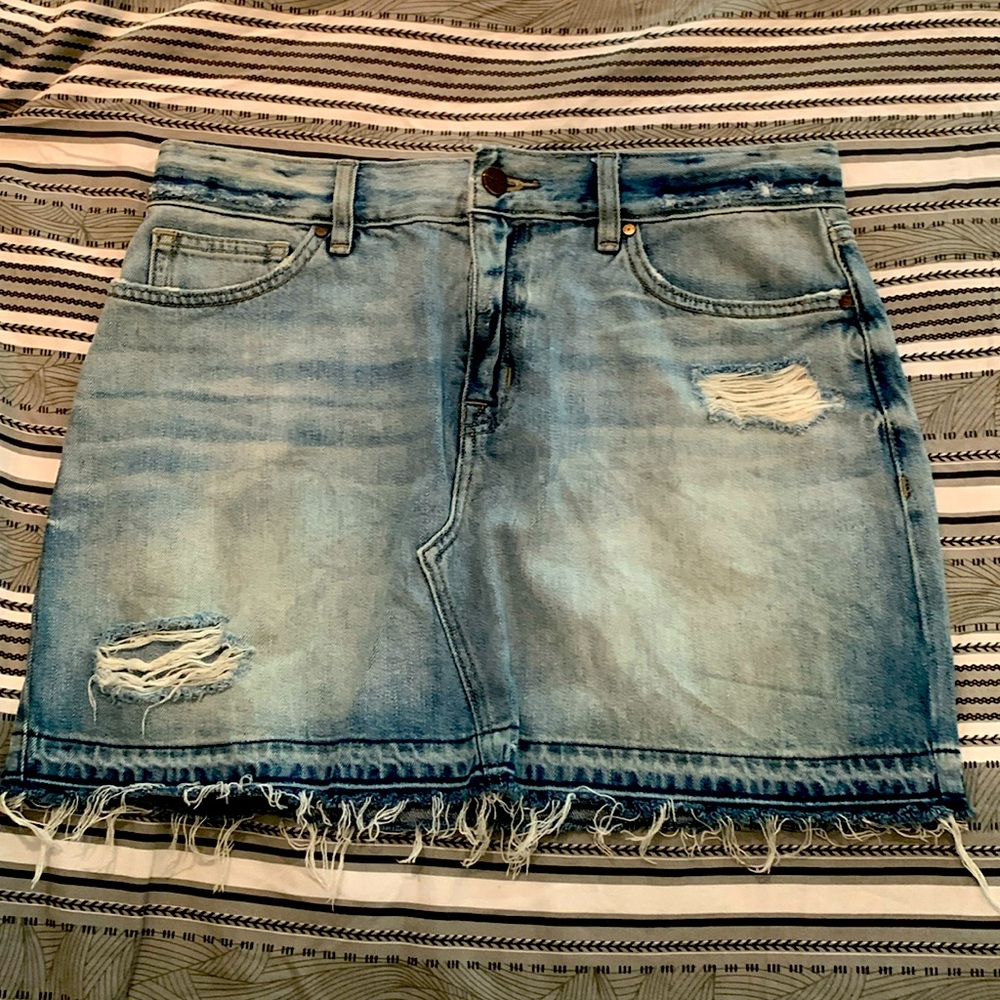 Sanctuary Denim size 28 Jean Mini skirt